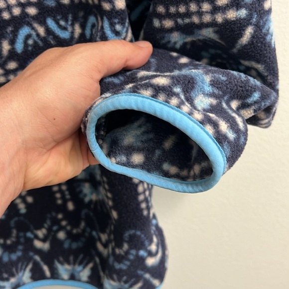 Rare Patagonia LW Synchilla Snap-T Pullover Sunshine Dye Hz New Navy - Picture 6 of 8